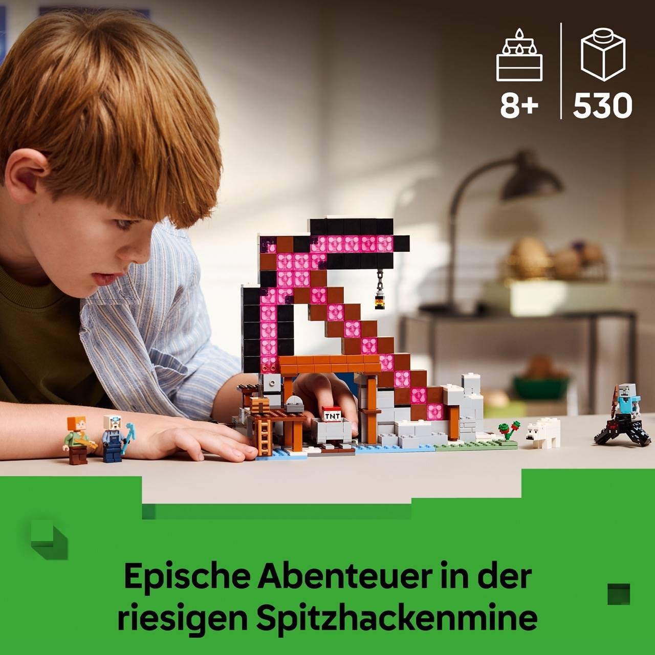 LEGO® 21277 Minecraft - Die Spitzhackenmine