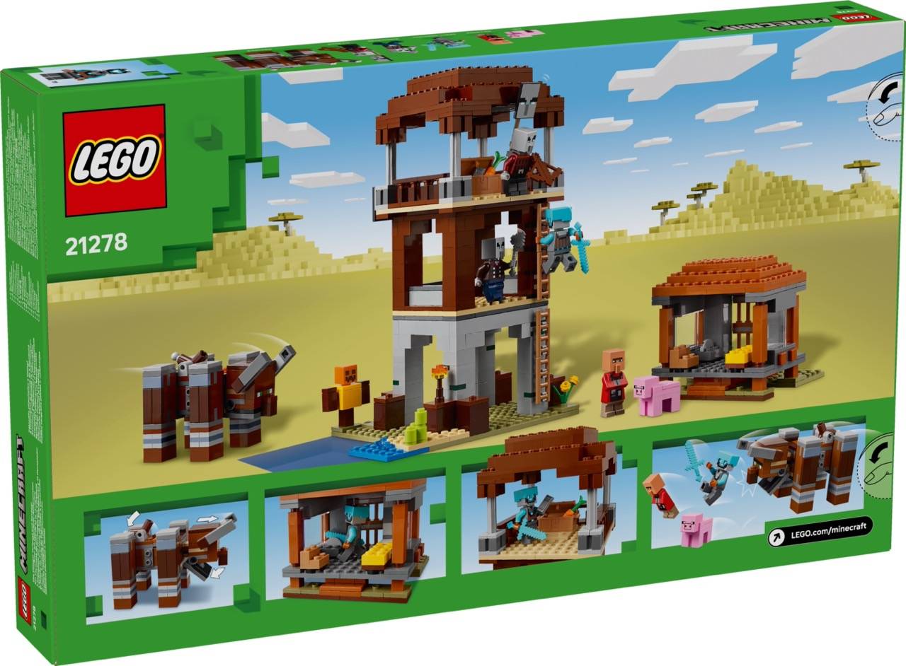 LEGO® 21278 Minecraft - Ein Verwüster am Plünderer-Außenposten