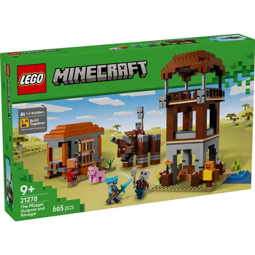 LEGO® 21278 Minecraft - Ein Verwüster am Plünderer-Außenposten LEGO® 21278 Minecraft - Ein Verwüster am Plünderer-Außenposten