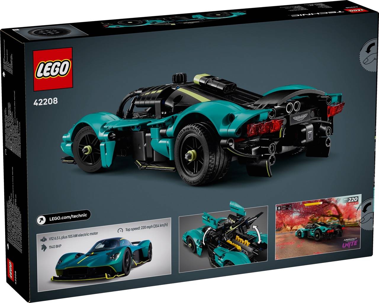 LEGO® 42208 Technic - Aston Martin Valkyrie
