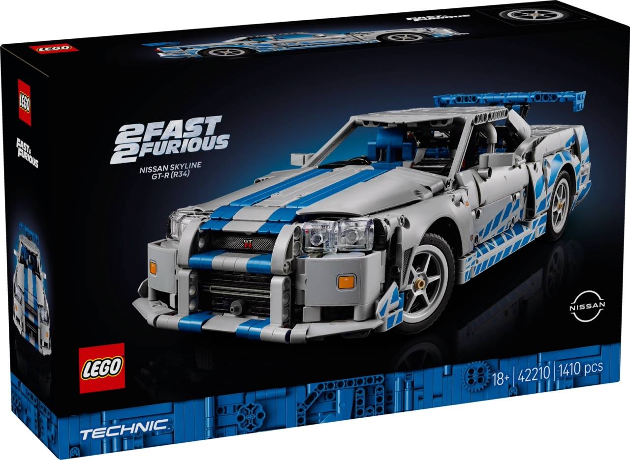 LEGO® 42210 Technic - 2 Fast 2 Furious Nissan Skyline GT-R (R34) Flitzer