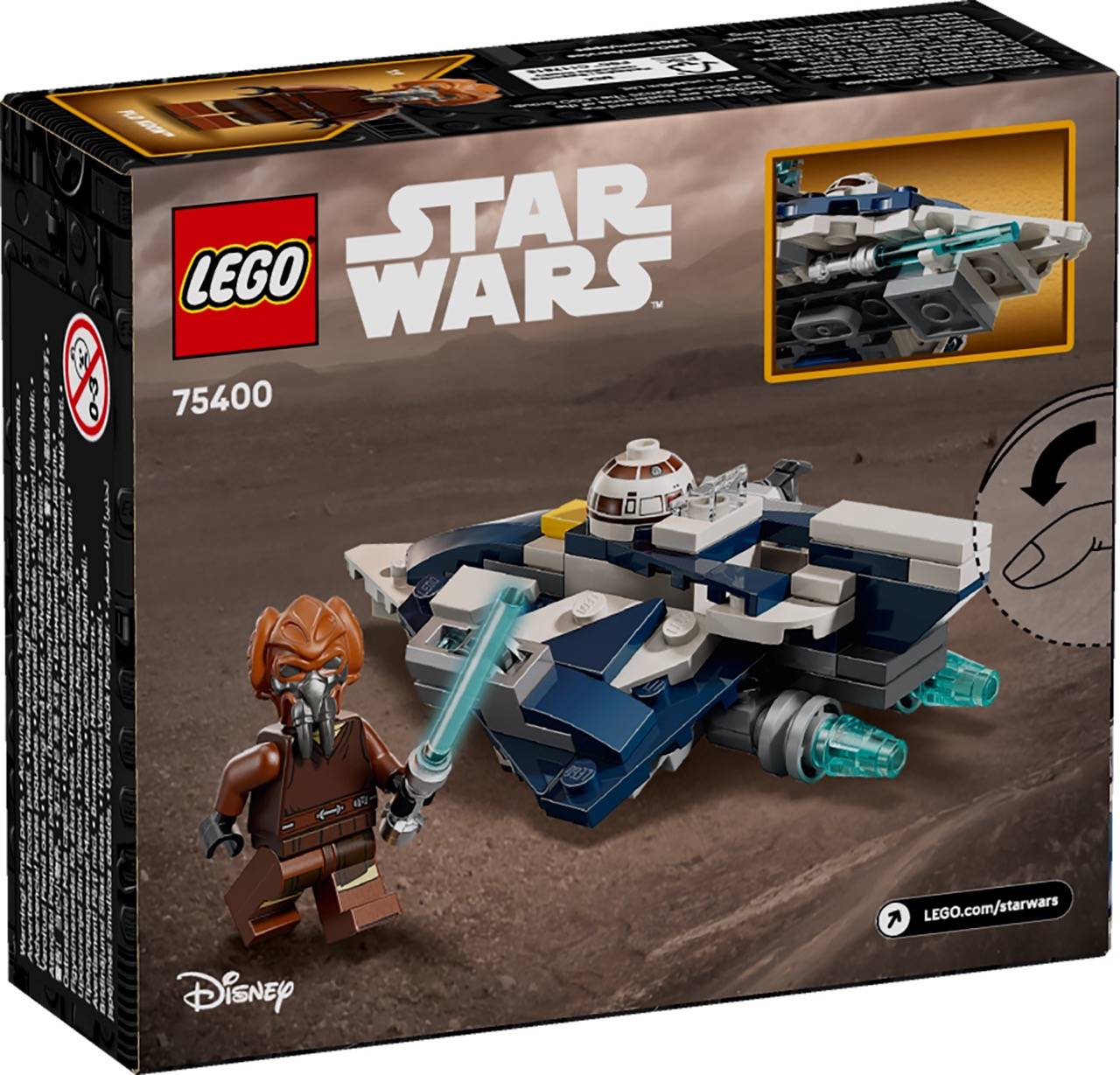 LEGO® 75400 Star Wars - Plo Koons Jedi Starfighter Microfighter