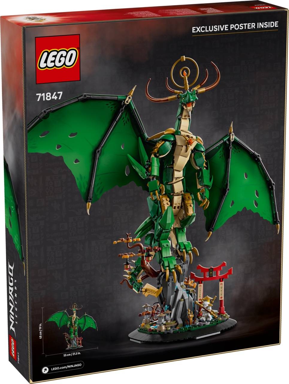 LEGO® 71847 NINJAGO - Der Wächterdrache