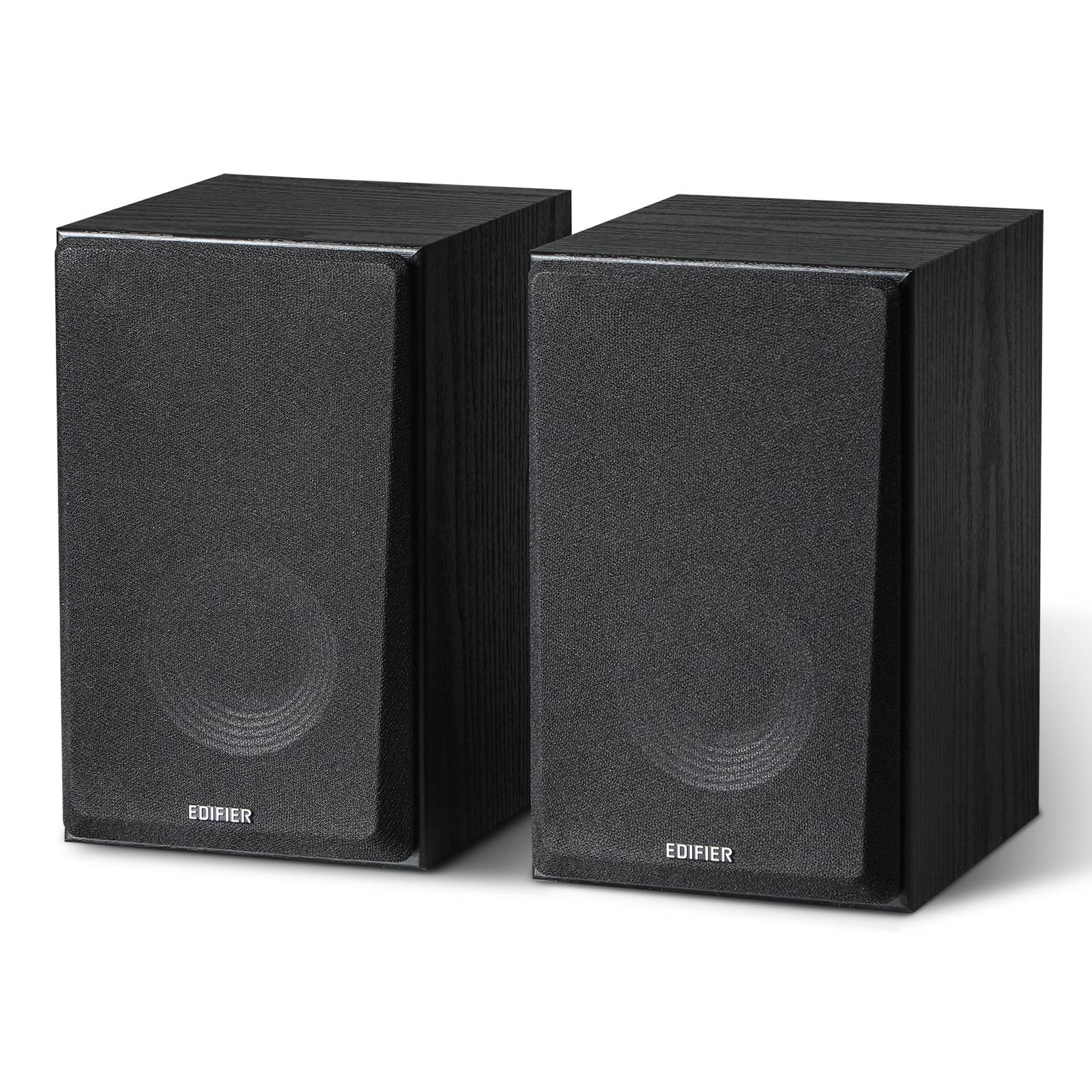 Edifier R990BT 2.0 Aktive Multimedia-Lautsprecher – Bluetooth-Regallautsprecher – Schwarz (Generalüberholt)