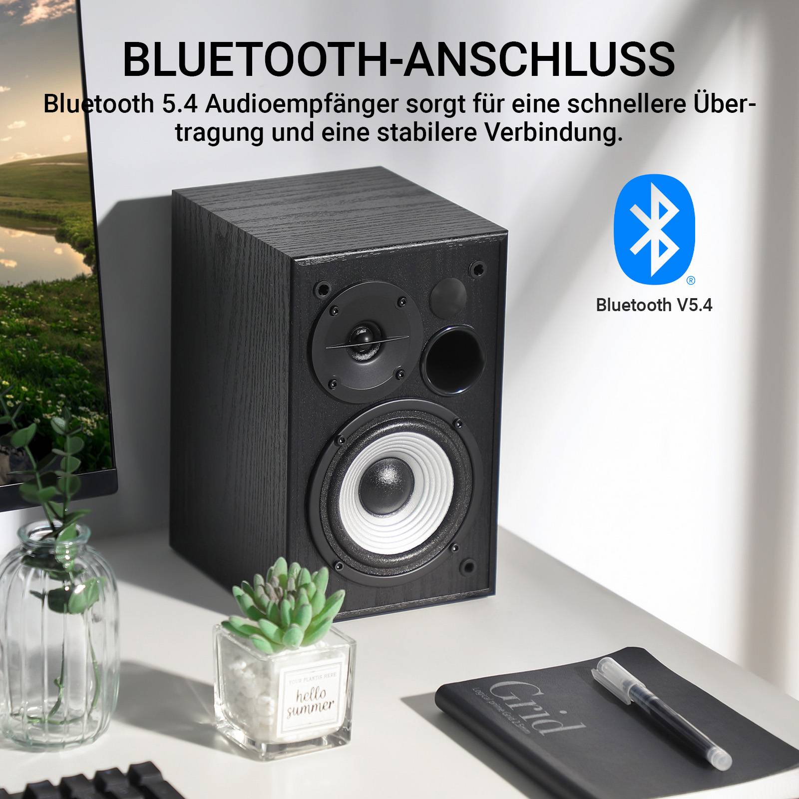 Edifier R990BT 2.0 Bluetooth Computerlautsprecher - Paar