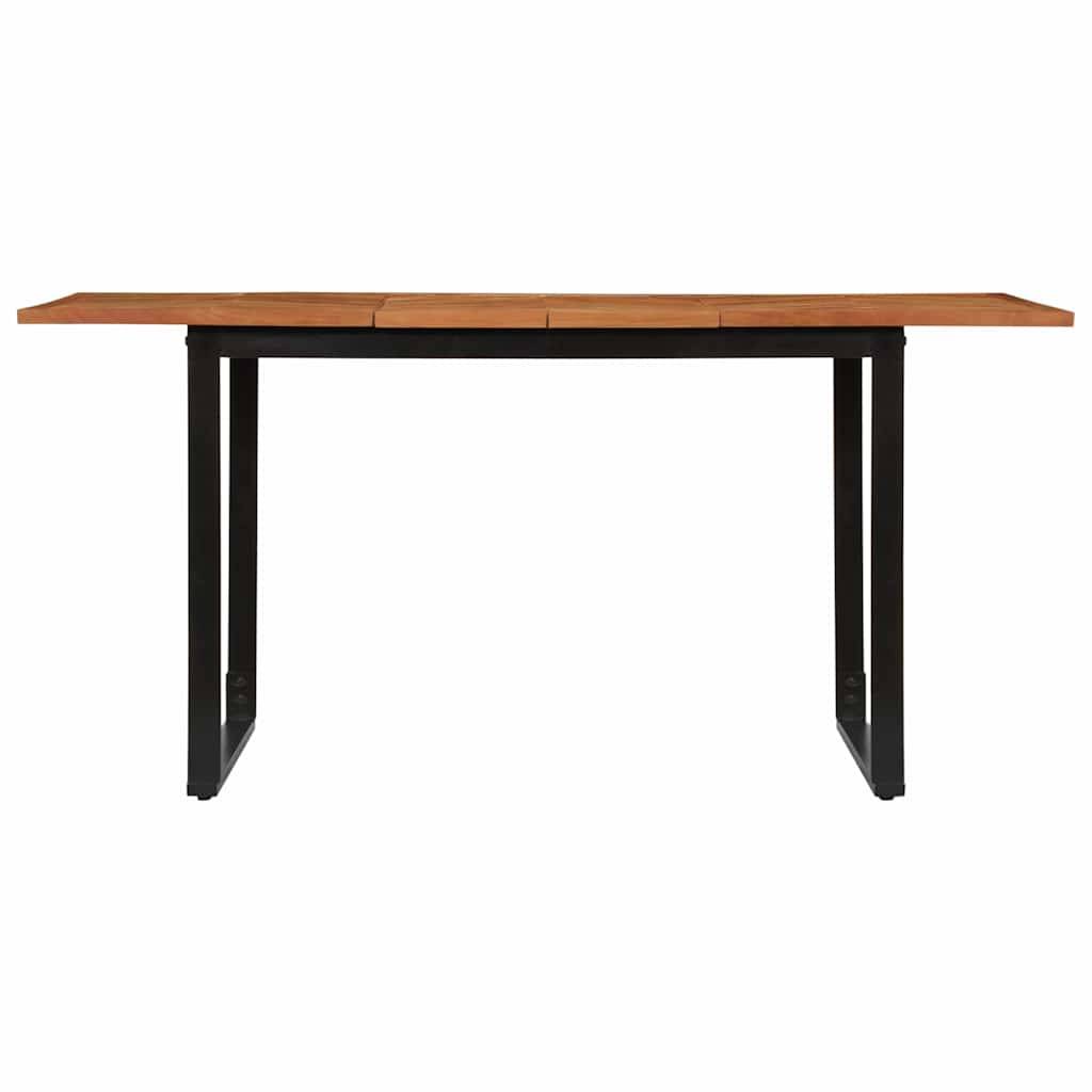 vidaXL Esstisch 160x80x75 cm Massivholz Akazie