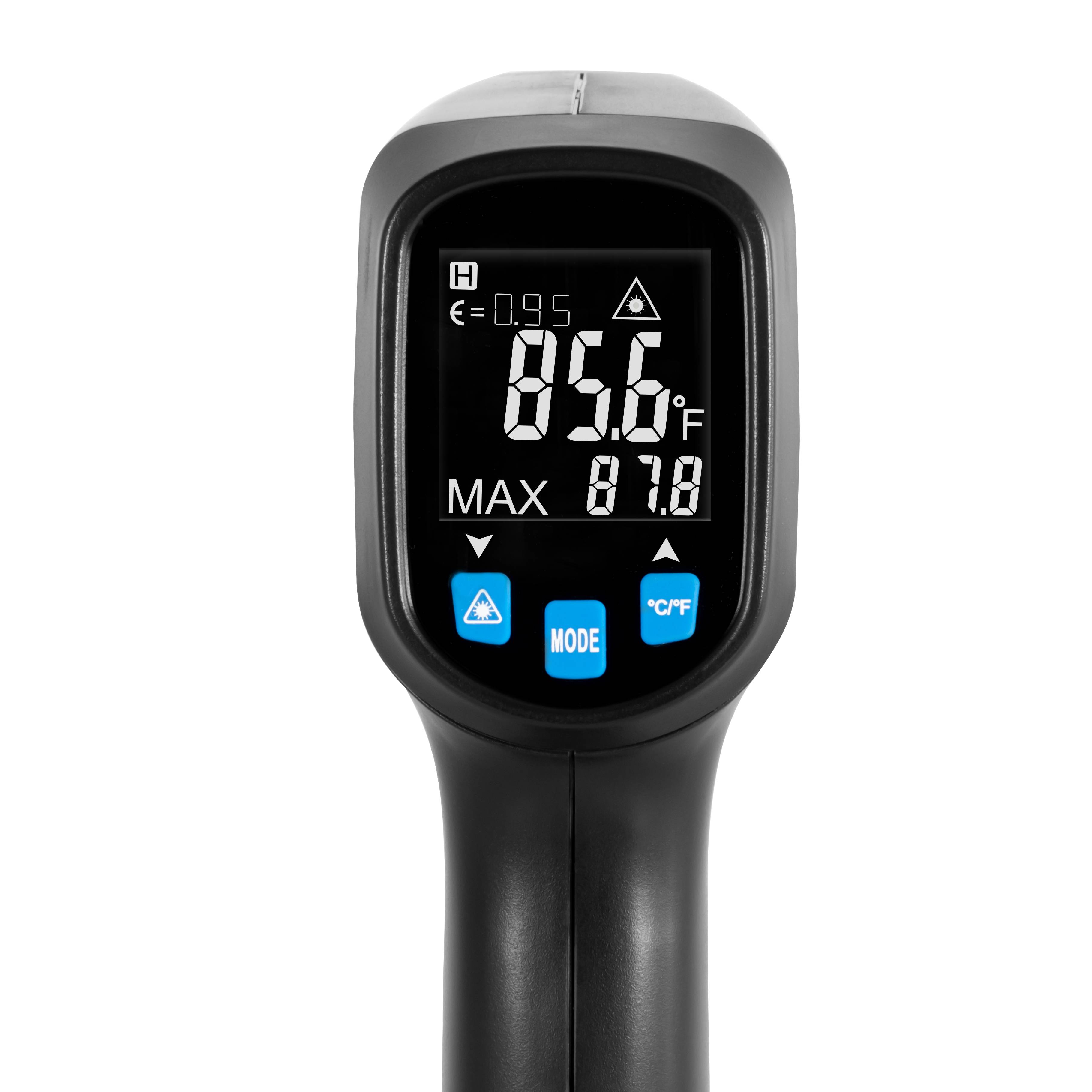 PCE Instruments Infrarotthermometer PCE-770 |-50 °C … 400 °C |°C, °F |Messfleckverhältnis 12:1 |Emissionsgrad 0,1 … 1,0