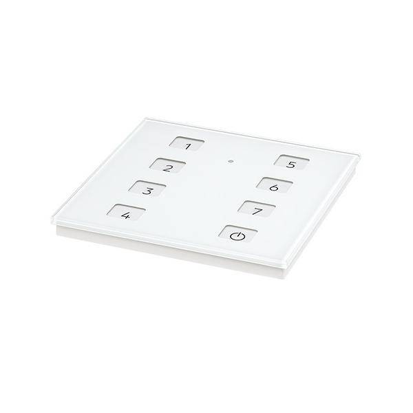 Zumtobel Group Touchpanel mit 8 Tasten Touchpanel 8P DA2 WH