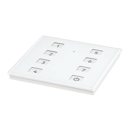 Zumtobel Group Touchpanel mit 8 Tasten Touchpanel 8P DA2 WH