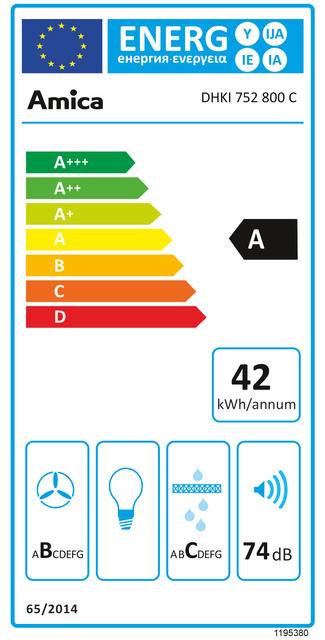 Amica Kochfeld m.Abzug autark DHKI 752 800 C