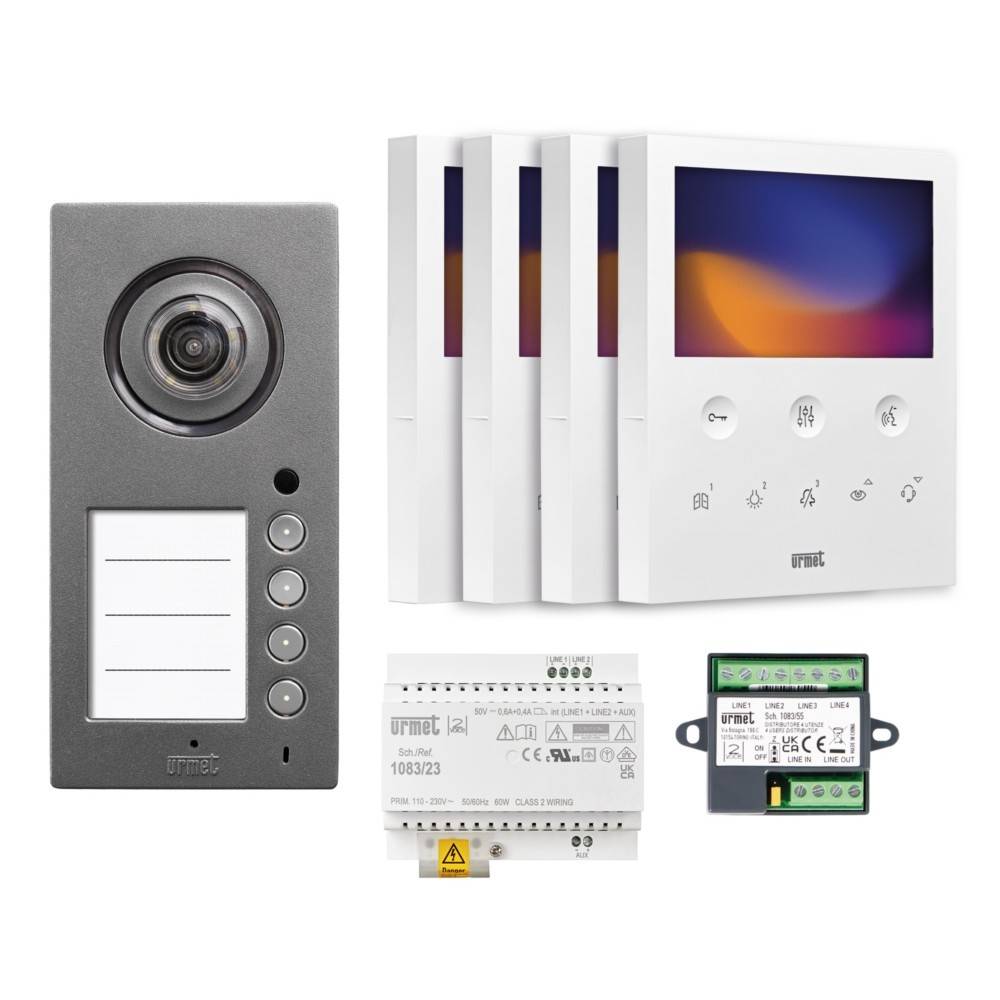 Grothe Video-Sprechanlagen-Set SET 1784/798