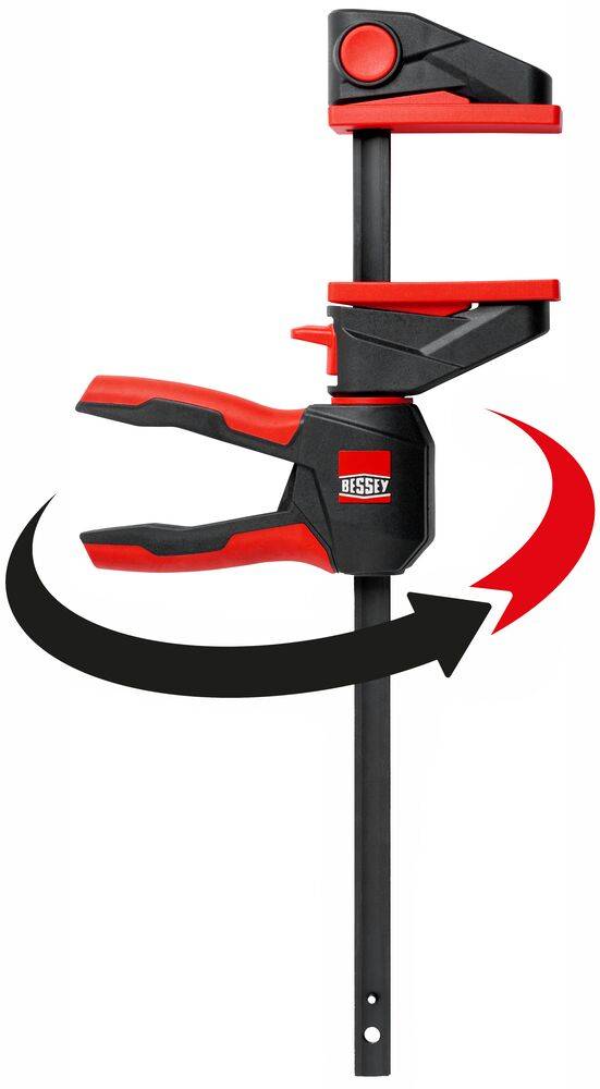BESSEY Einhandzwinge mit drehbarem Griff EZ360M 150 mm