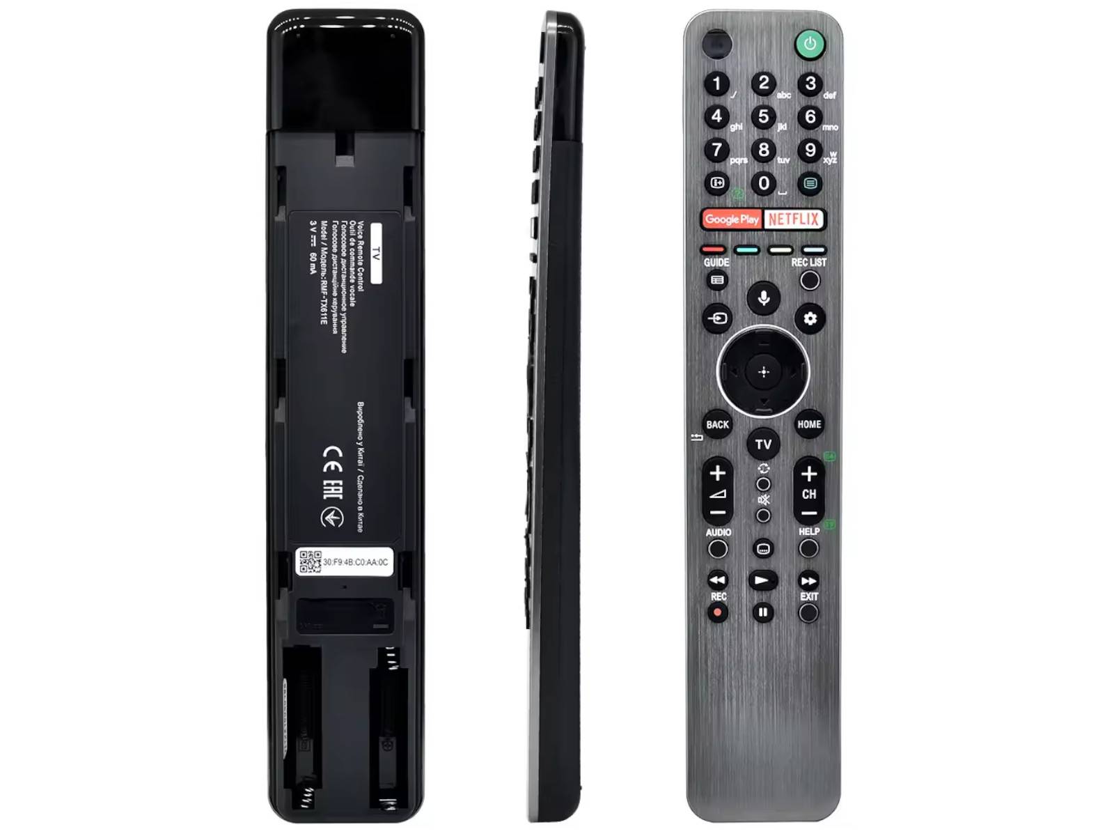 azurano Fernbedienung für SONY RMF-TX611E, 100504311, VOICE Remote