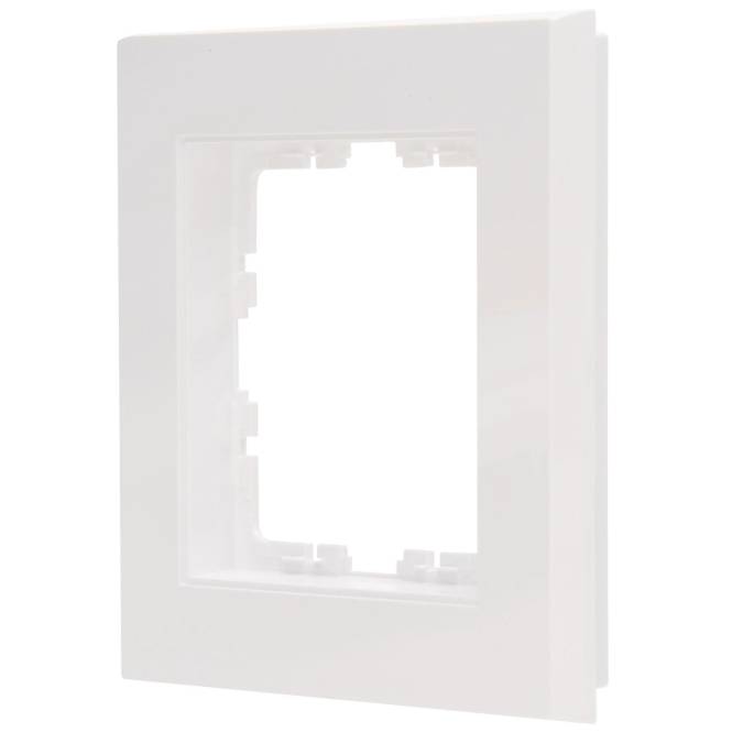 Kopp HK07-Abdeckrahmen 1-fach 402132000 Farbe:arktisweiß matt Install.Baumaterial Schalter