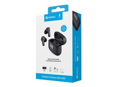 SANDBERG Wireless Earbuds ANC+ENC Eingabe / Ausgabe Kopfhörer & Headsets