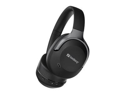 SANDBERG Wireless Travel Headset ANC Eingabe / Ausgabe Kopfhörer & Headsets