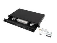 Lanberg 19" 1U FIBER PATCH PANEL 24XSC DUPLEX 24XLC QUAD B
