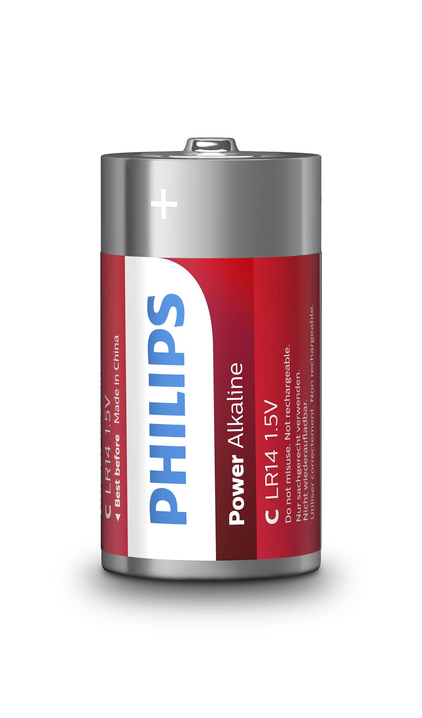 Philips Power Life LR14P2B - Batterie 2 x C