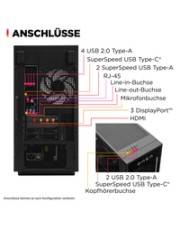 HP OMEN GT16 Gaming-PC, Ryzen 7, 32 GB, RTX 5070, 1 TB SSD