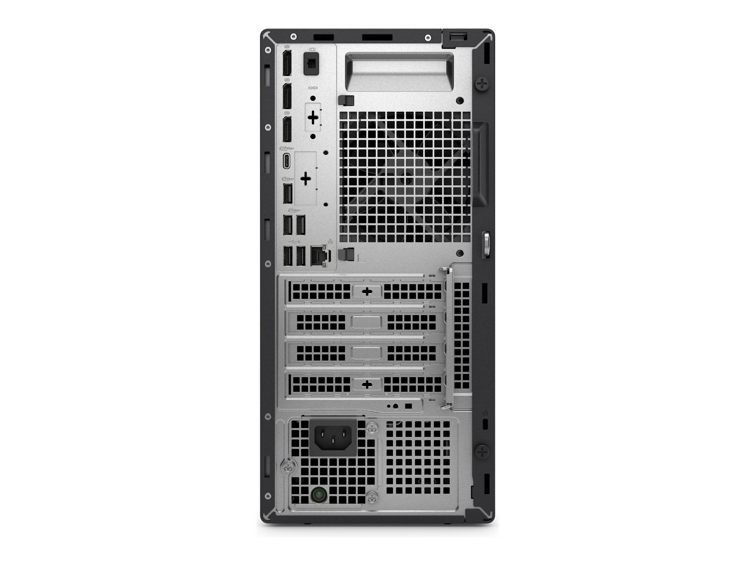 DELL Pro Tower Plus QBT1250 Intel Core Ultra 7 265 16GB 512GB SSD Integrated DVD RW Kb&Mse W11P 3Y Basic Onsite