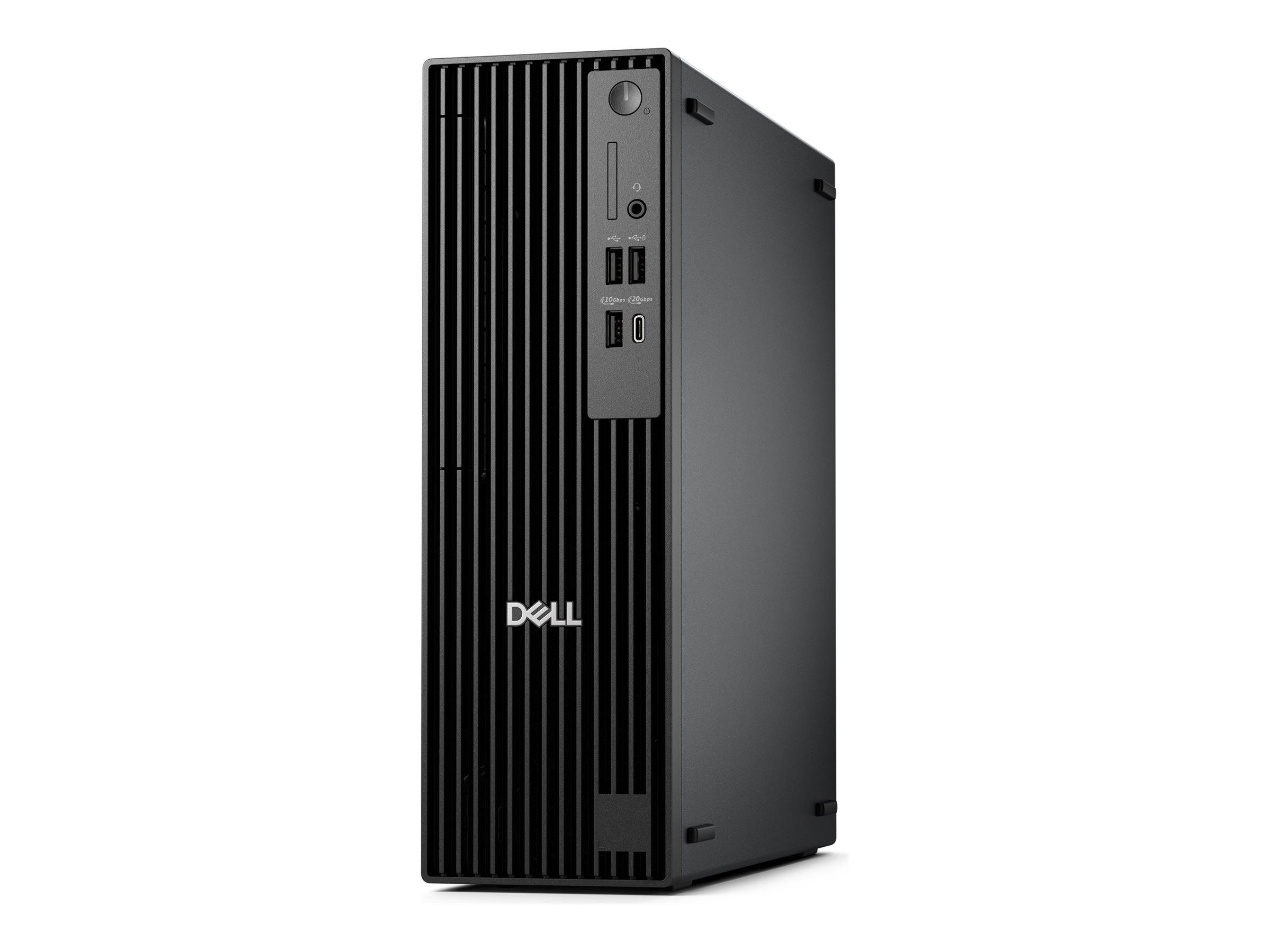 Dell Pro Slim Plus QBS1250 - Slim Desktop - Core Ultra 5 235 / 3.4 GHz - RAM 16 GB - SSD 512 GB - NVMe, TLC - Intel Grap