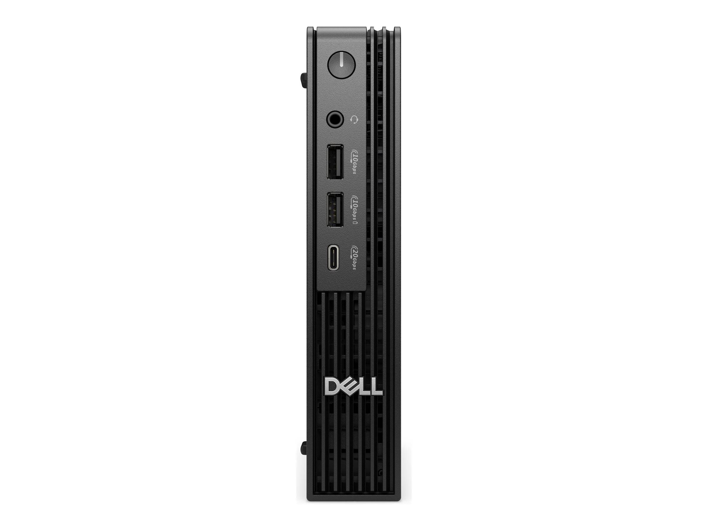 Dell Pro Micro Plus QBM1250 - Micro - Core Ultra 5 235 / 3.4 GHz - RAM 16 GB - SSD 512 GB - NVMe, TLC - Intel Graphics -