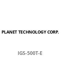 PLANET - Industrial 1000T Compact Switch IGS-500T-E - Switch - 1 Gbps