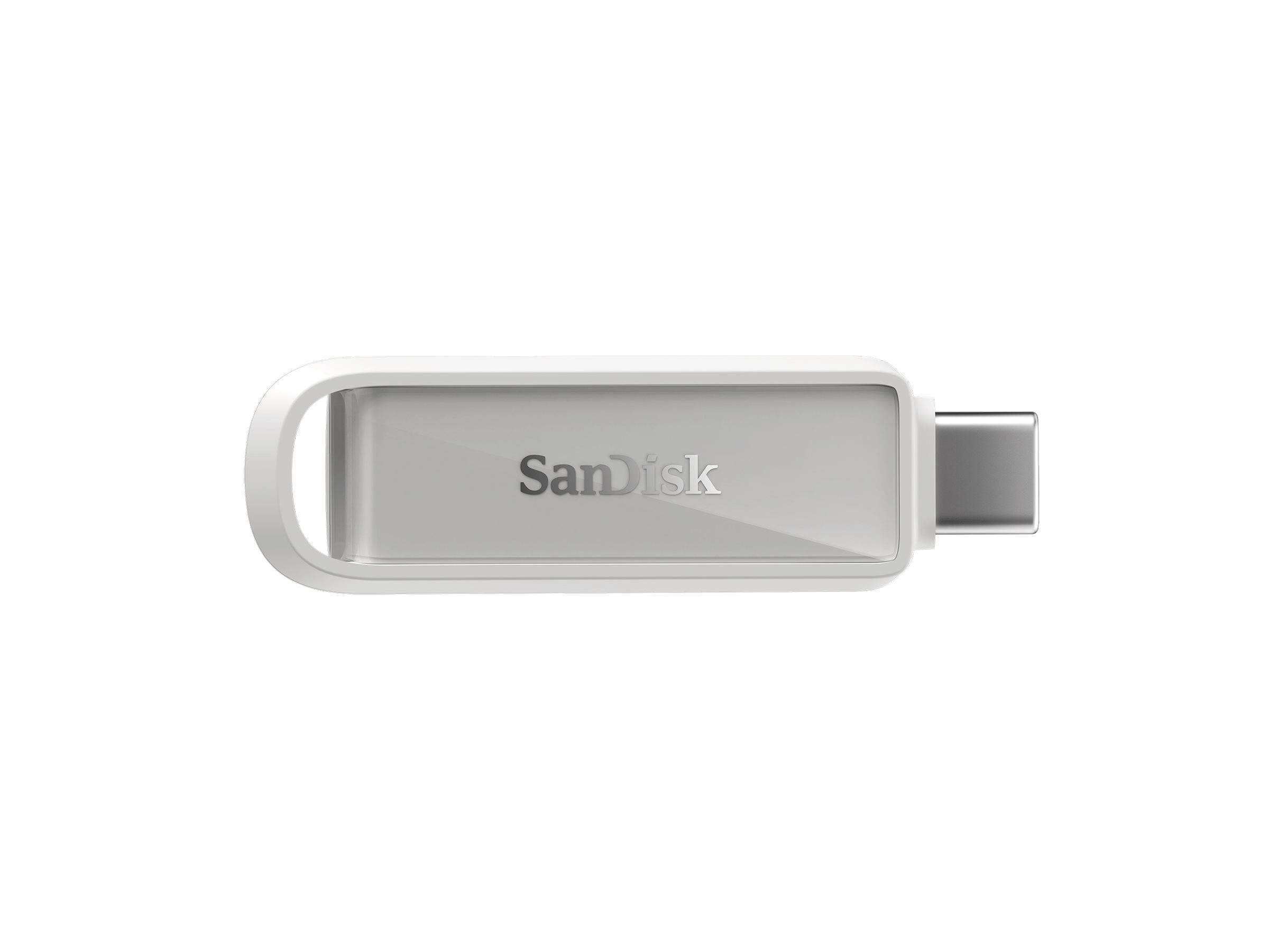 SanDisk Phone Drive - USB-Flash-Laufwerk - 256GB - USB-C 3.2 Gen 1 - Arctic