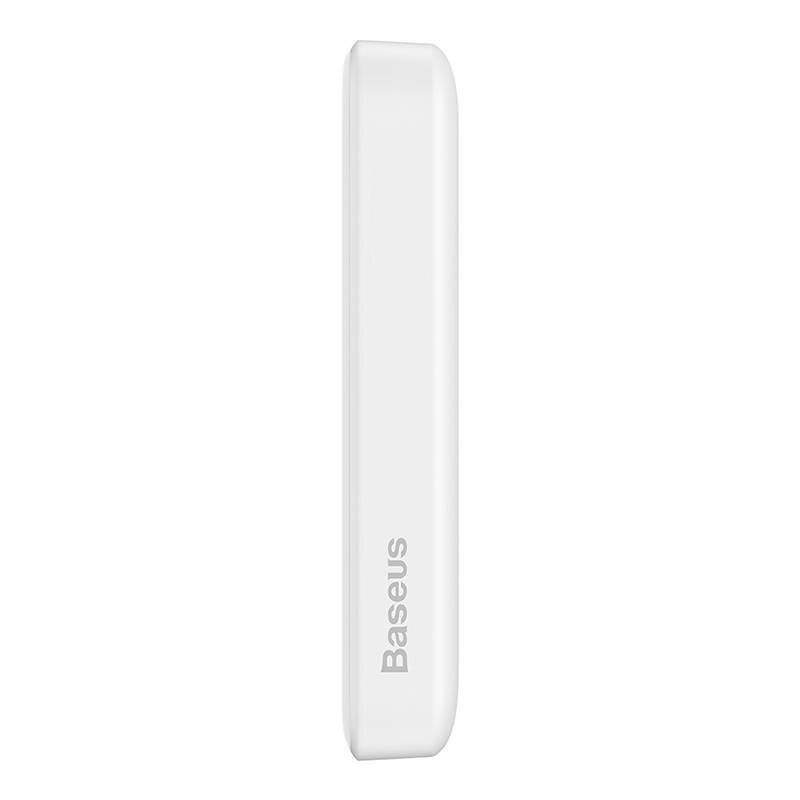 Powerbank Baseus Magnetic, 10000mAh, USB-C 20W, MagSafe (weiß)
