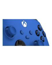 Microsoft Xbox Wireless Controller Game Pad kabellos Bluetooth Shockblau für PC Series X S One Android iOS