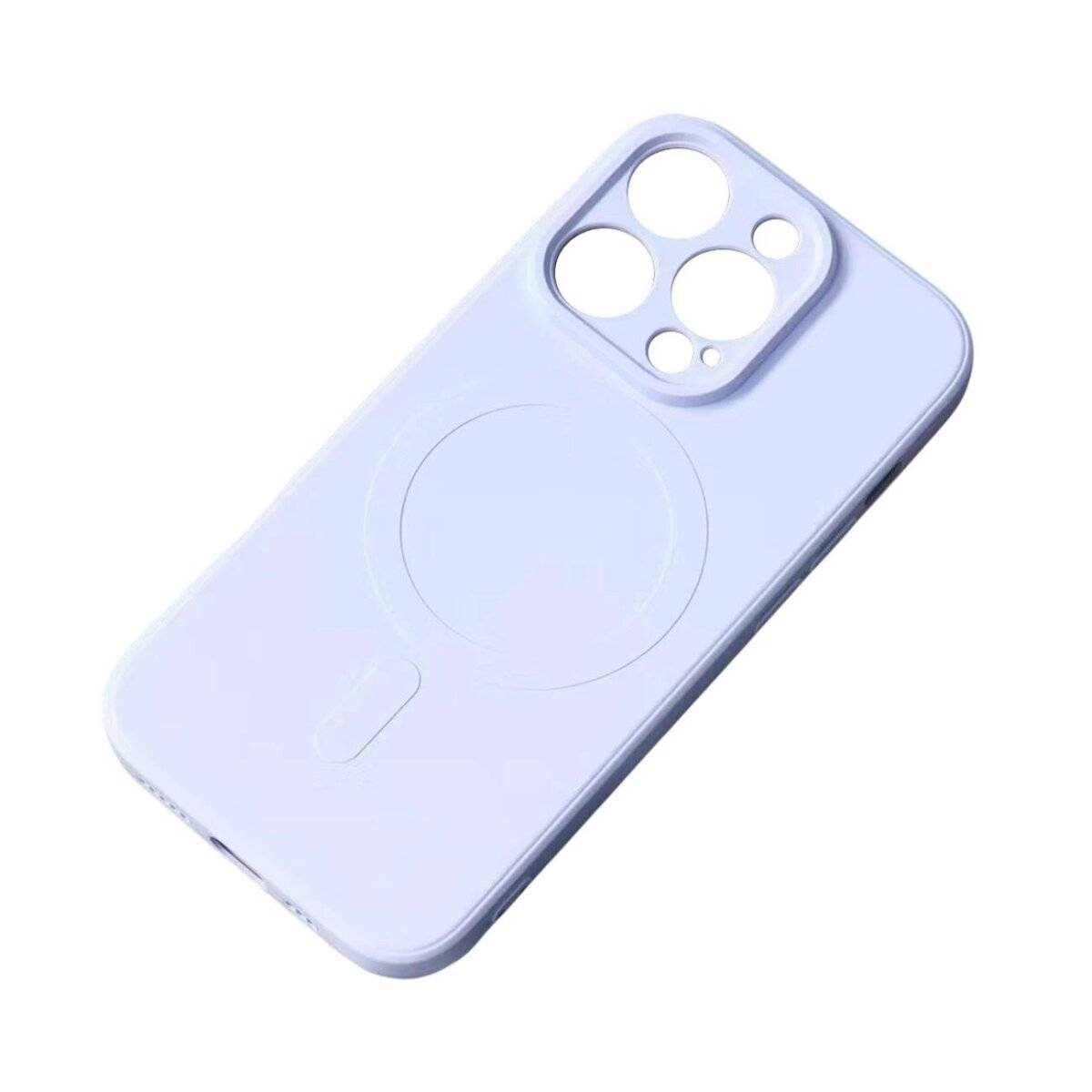 Silikonhülle Bumper Handyhülle kompatibel mit Samsung Galaxy S25 Edge Hellblau