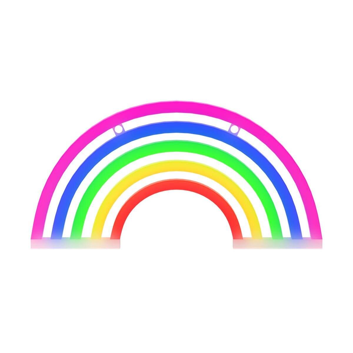 Neon LED Leuchte "Regenbogen" 5 Farben – FLNE14X – Forever Light