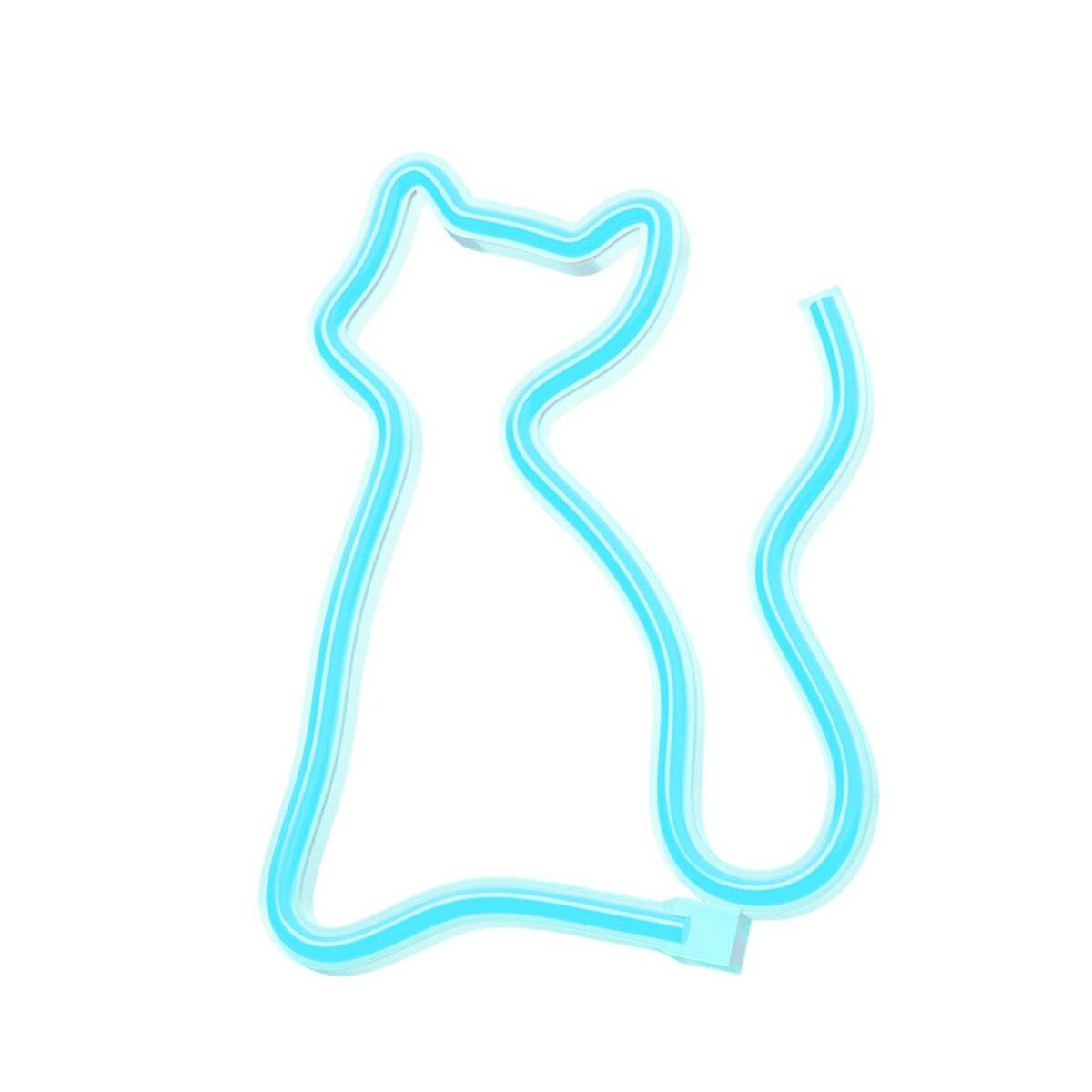 Forever Light Neon LED-Leuchte CAT türkis – NNE24 Neolia