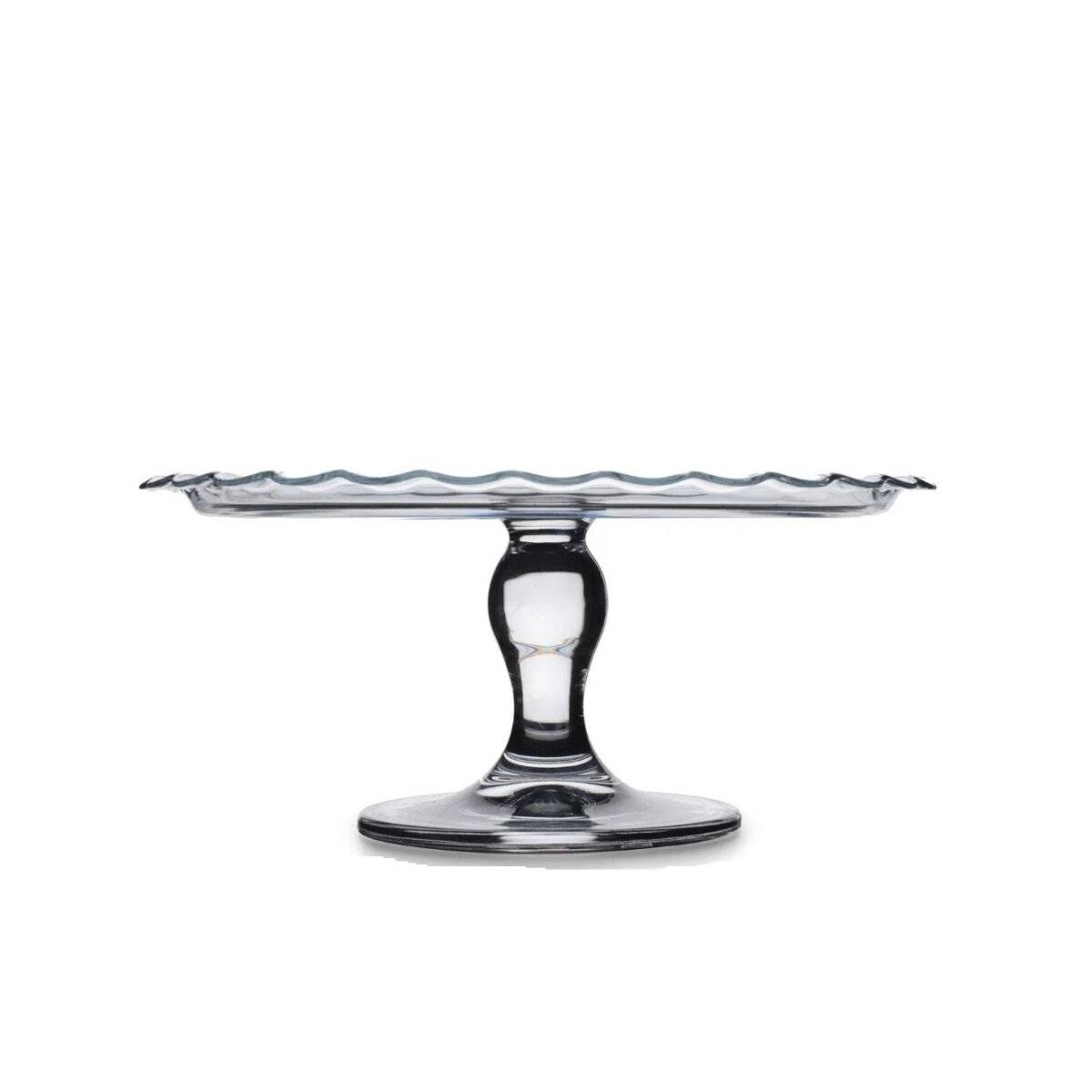 Pasabahce Petite Patisserie Elegante Servierteller mit Fuß - 26 x 12 cm
