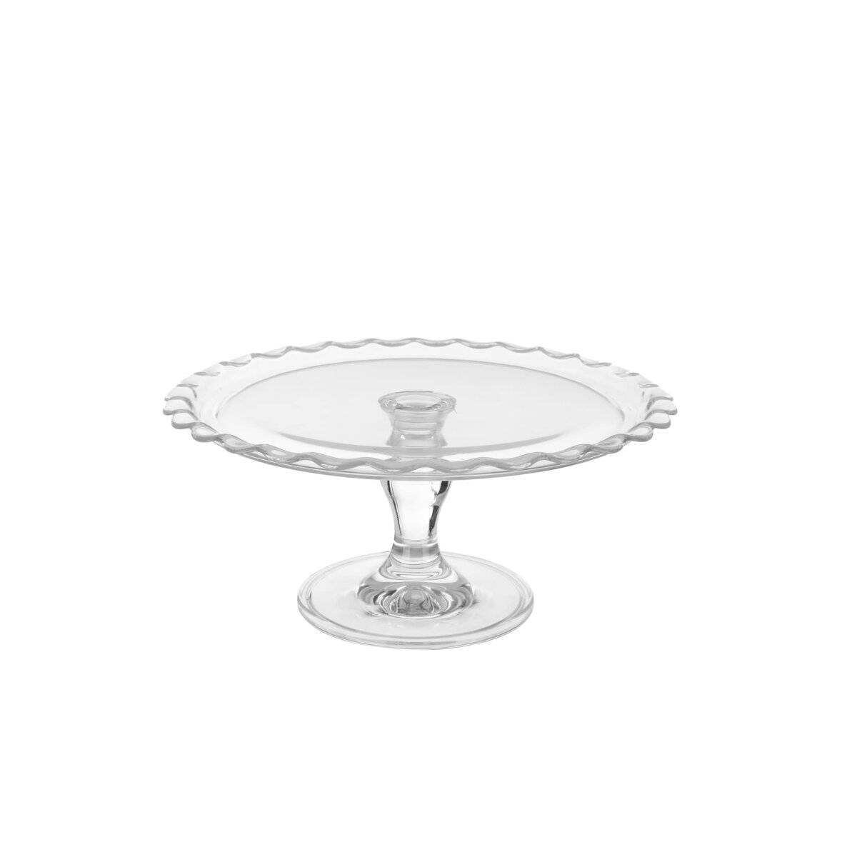 Pasabahce Petite Patisserie Elegante Servierteller mit Fuß - 26 x 12 cm