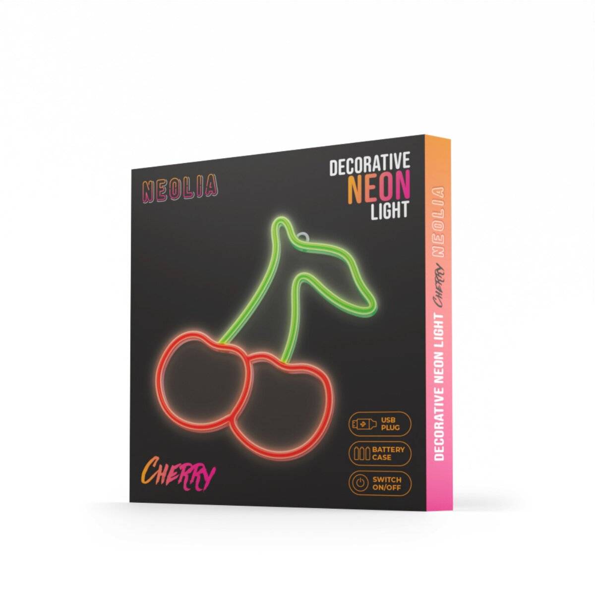 Neolia Neon LED-Leuchte CHERRY grün/rot – NNE23