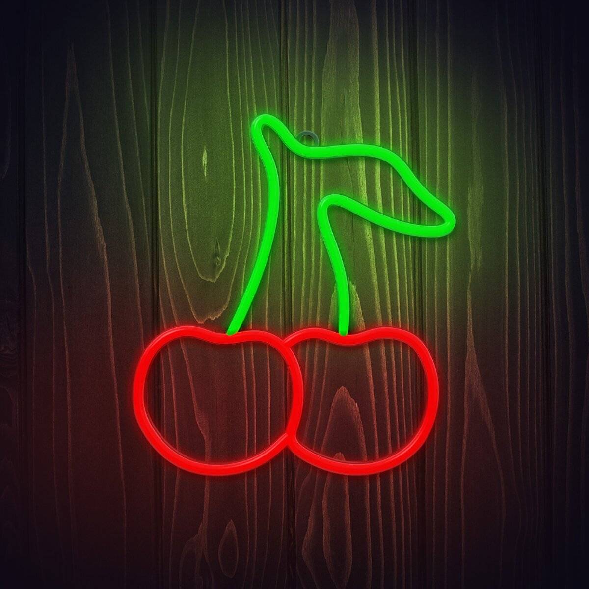 Neolia Neon LED-Leuchte CHERRY grün/rot – NNE23