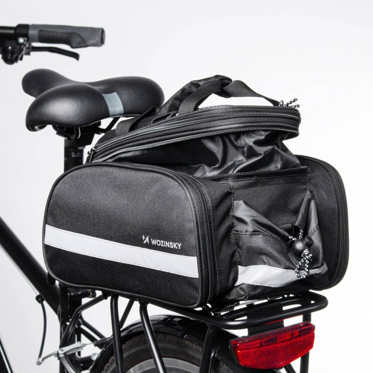 Wozinsky WBB36BK 27L Fahrradtasche - Schwarz