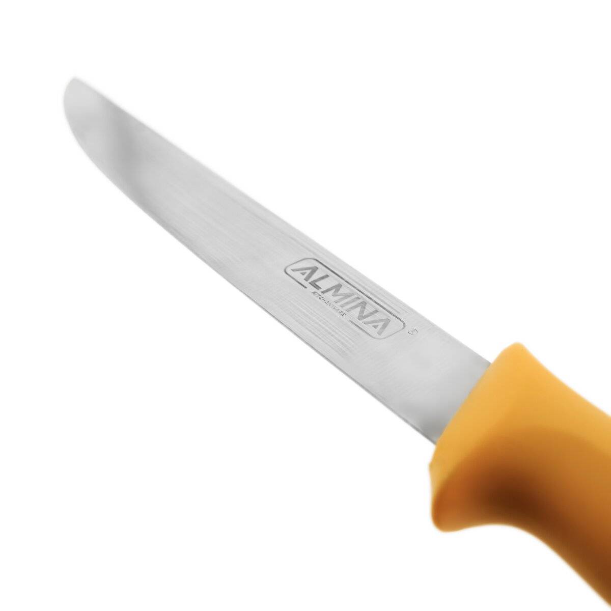 5-teiliges Messer-Set in Orange ideal zum Schneiden, Stechen & Entbeinen