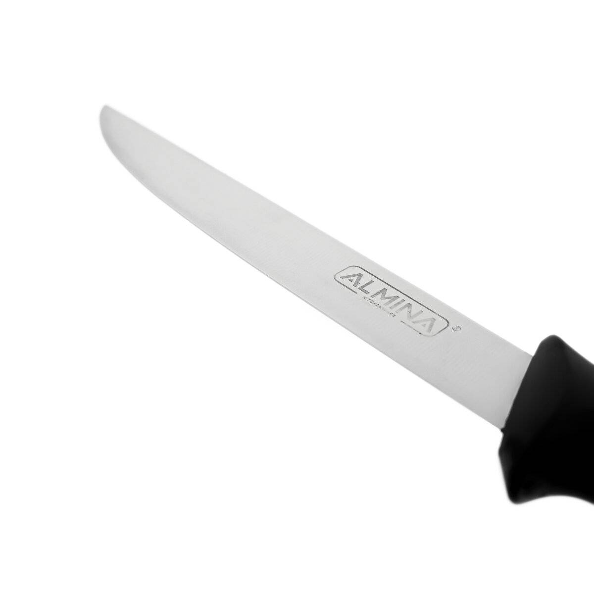 5-teiliges Messer-Set in Schwarz ideal zum Schneiden, Stechen & Entbeinen