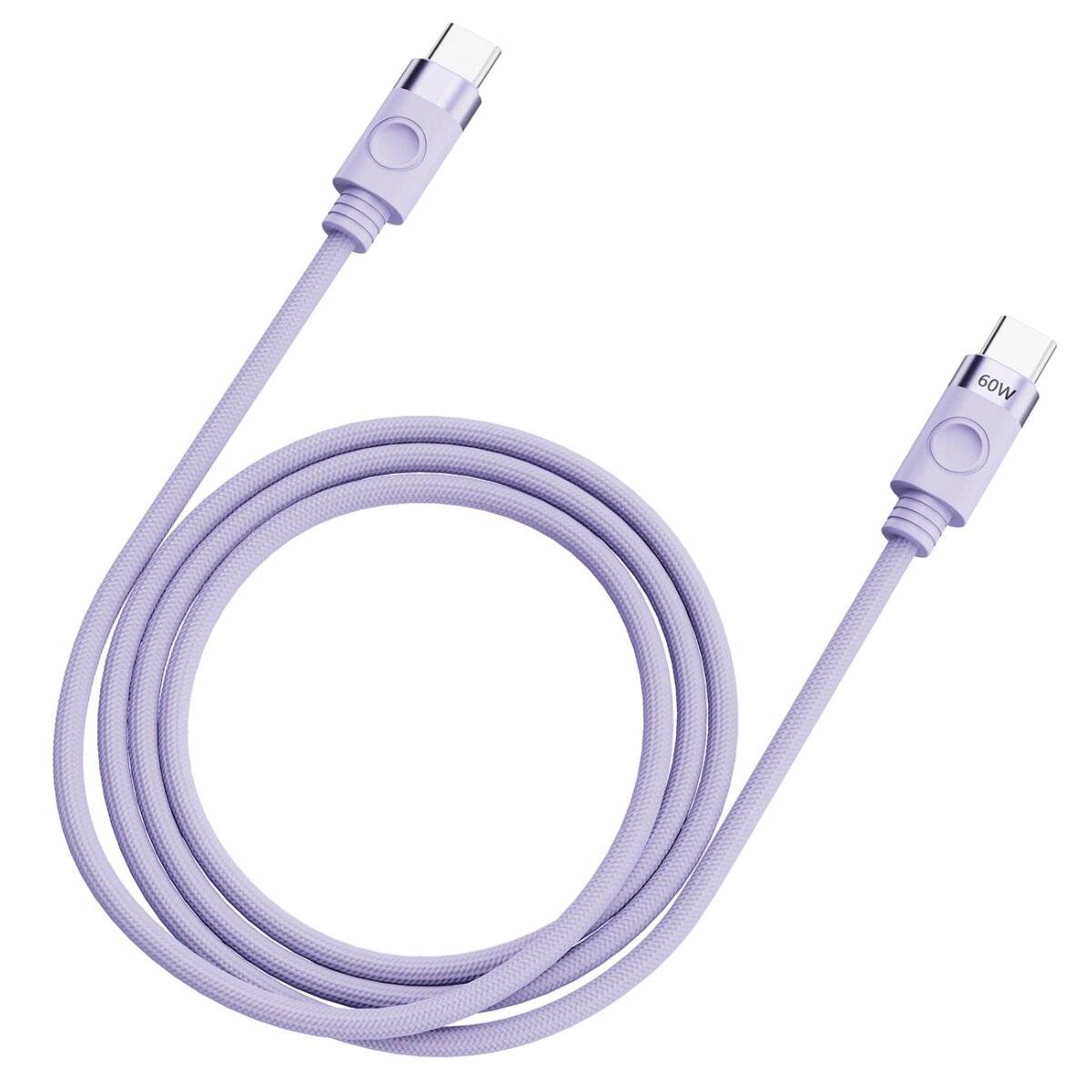 Orico CDX Power Delivery USB-C - USB-C 1m Kabel 60 W Lila