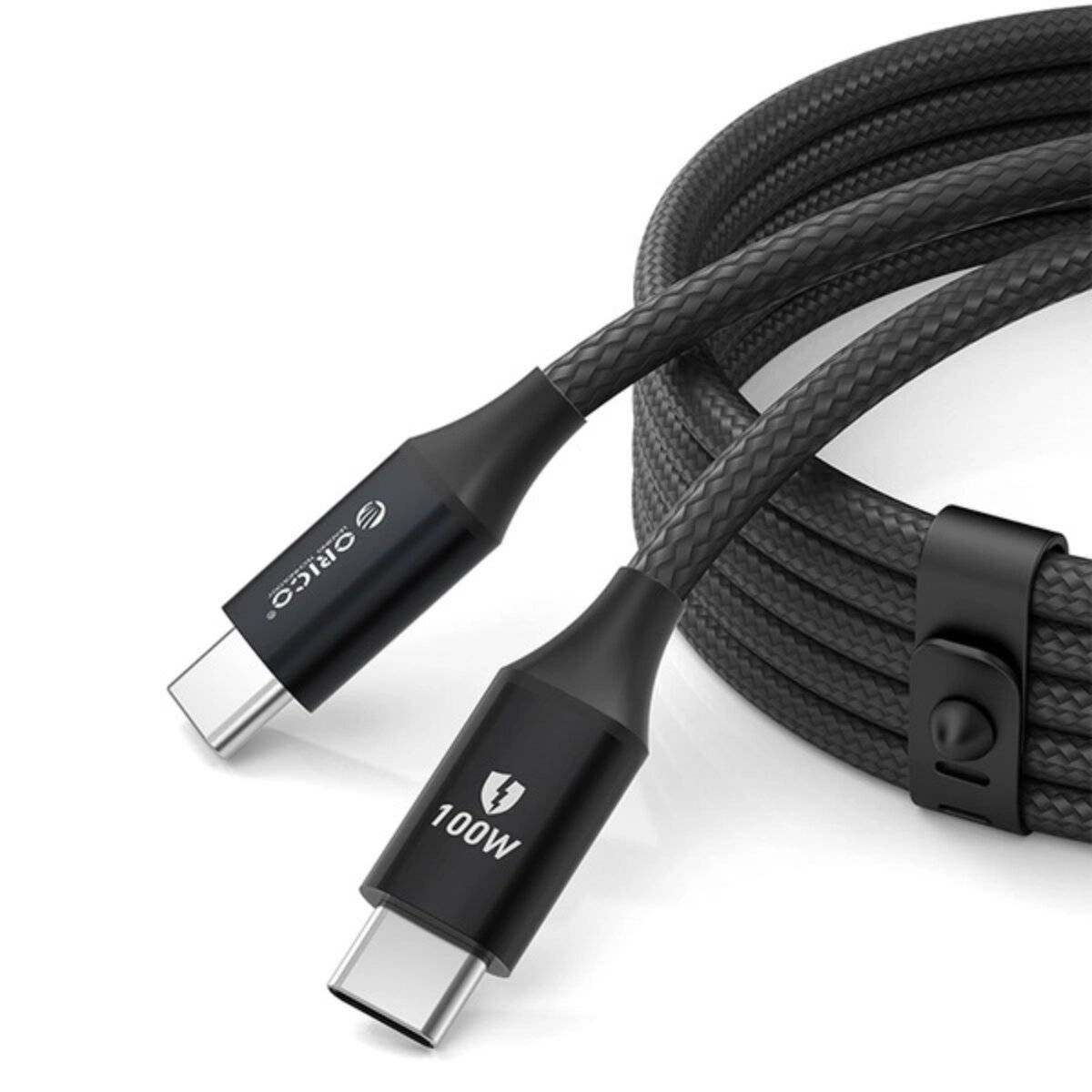 Orico CDX Power Delivery USB-C - USB-C 1m Kabel 100 W Schwarz