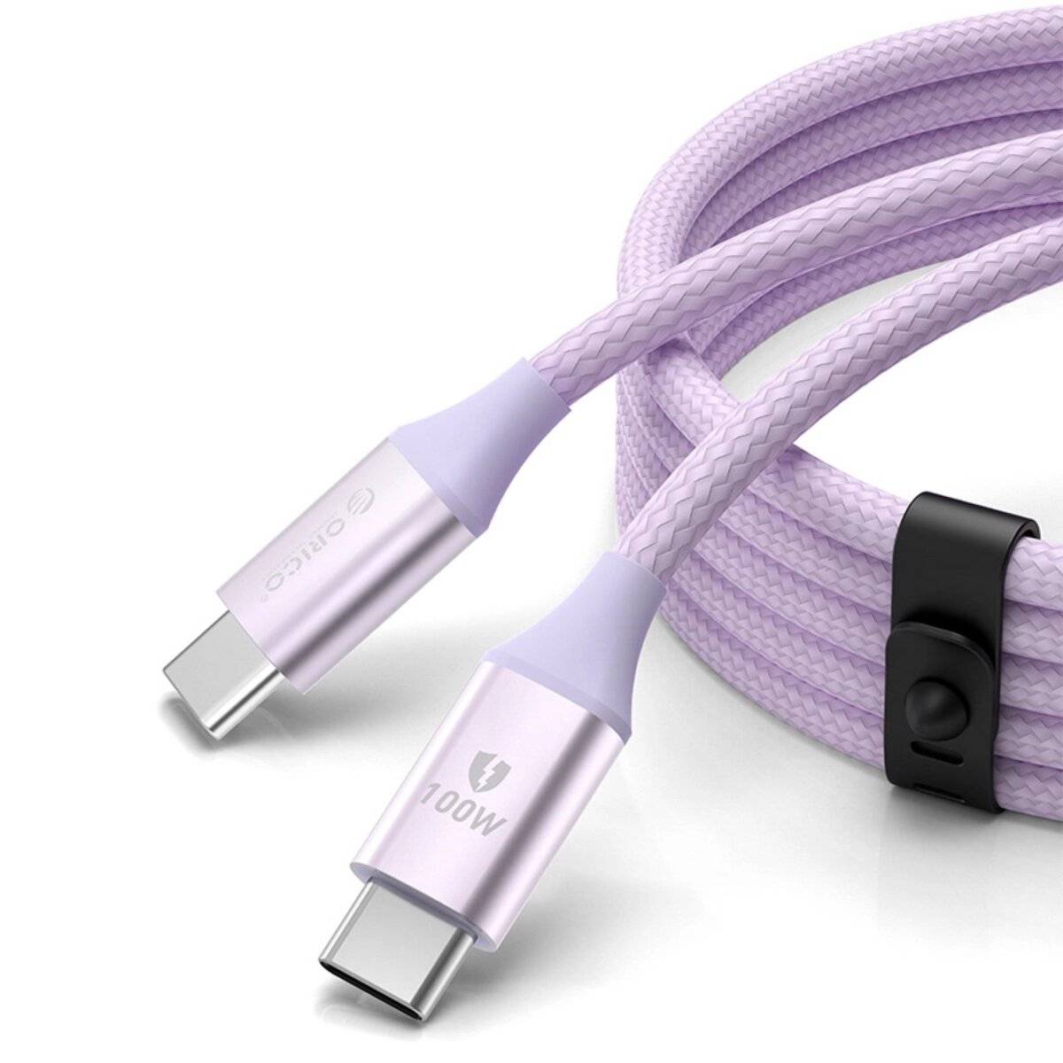Orico CDX Power Delivery USB-C - USB-C 1m Kabel 100 W Lila