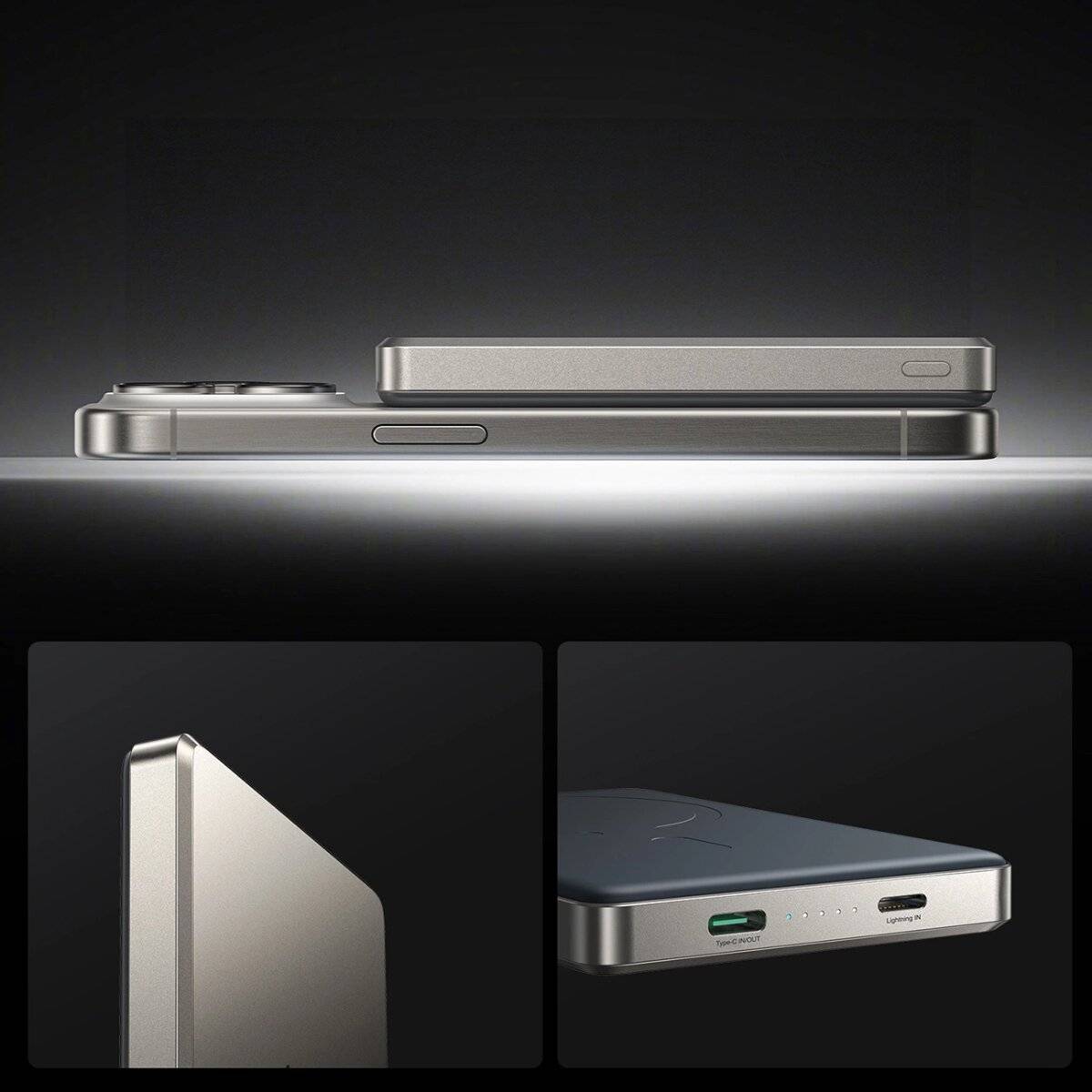 Joyroom JR-PBM08 Pro Powerbank 10000?mAh – ultradünn Titan