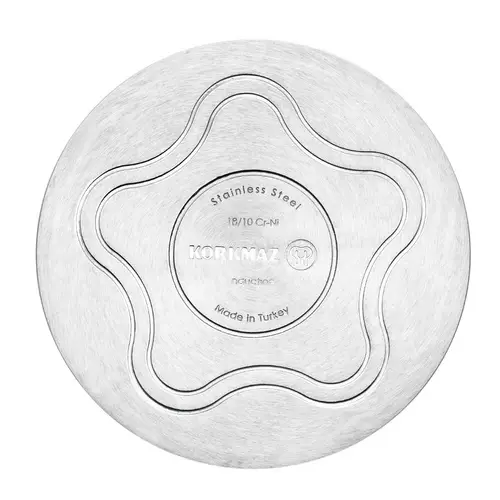 Korkmaz Tombik Kochtopf ø22 cm - 4,9 Liter - Für alle Herdarten inkl. Induktion Korkmaz Tombik Kochtopf ø22 cm - 4,9 Liter - Für alle Herdarten inkl. Induktion