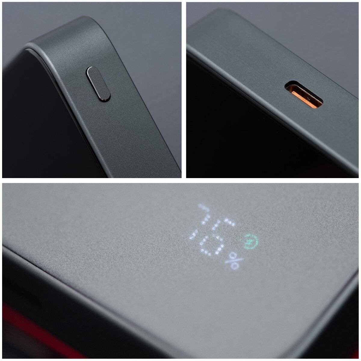 Forcell F-Energy F10K8 Super Slim Powerbank 10000mAh Schawrz