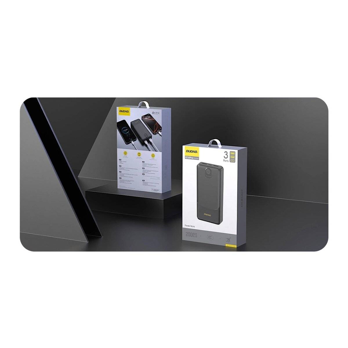 Powerbank Dudao K10Pro 2.4A 20000mAh 2 x USB-A