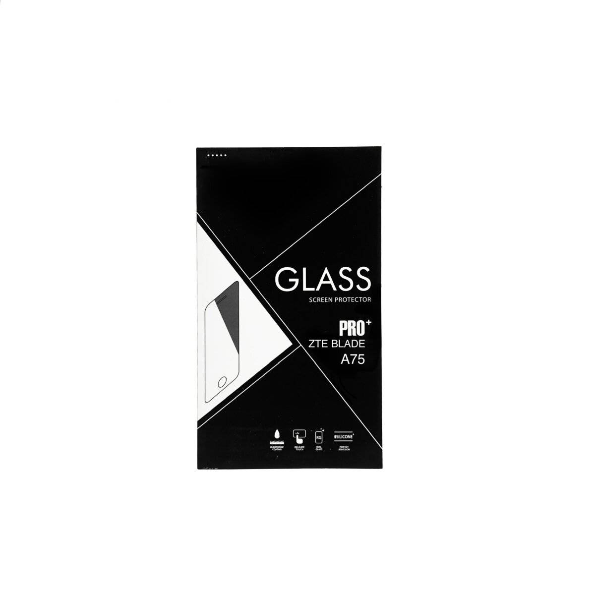 Displayschutzfolie Kratzfestes Tempered Glass 9H Hartglas kompatibel mit ZTE Blade A55