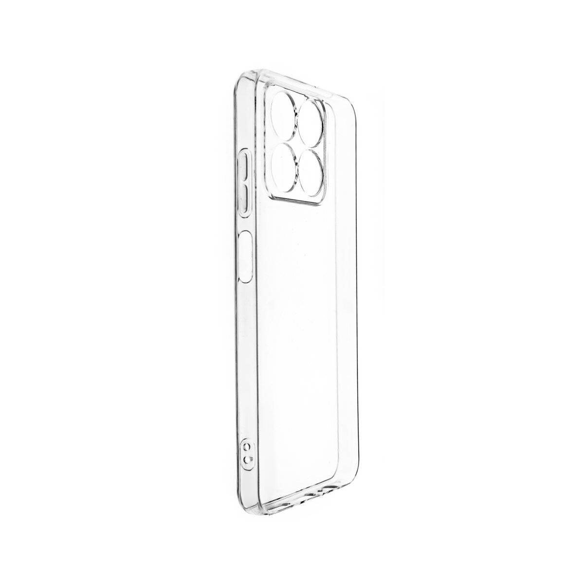 Silikon Handyhülle Bumper Softcase kompatibel mit ZTE Blade A55 transparent