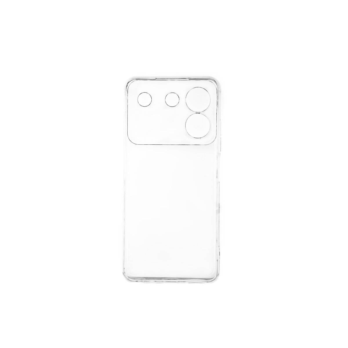 Silikon Handyhülle Bumper Softcase kompatibel mit ZTE Blade A54 transparent